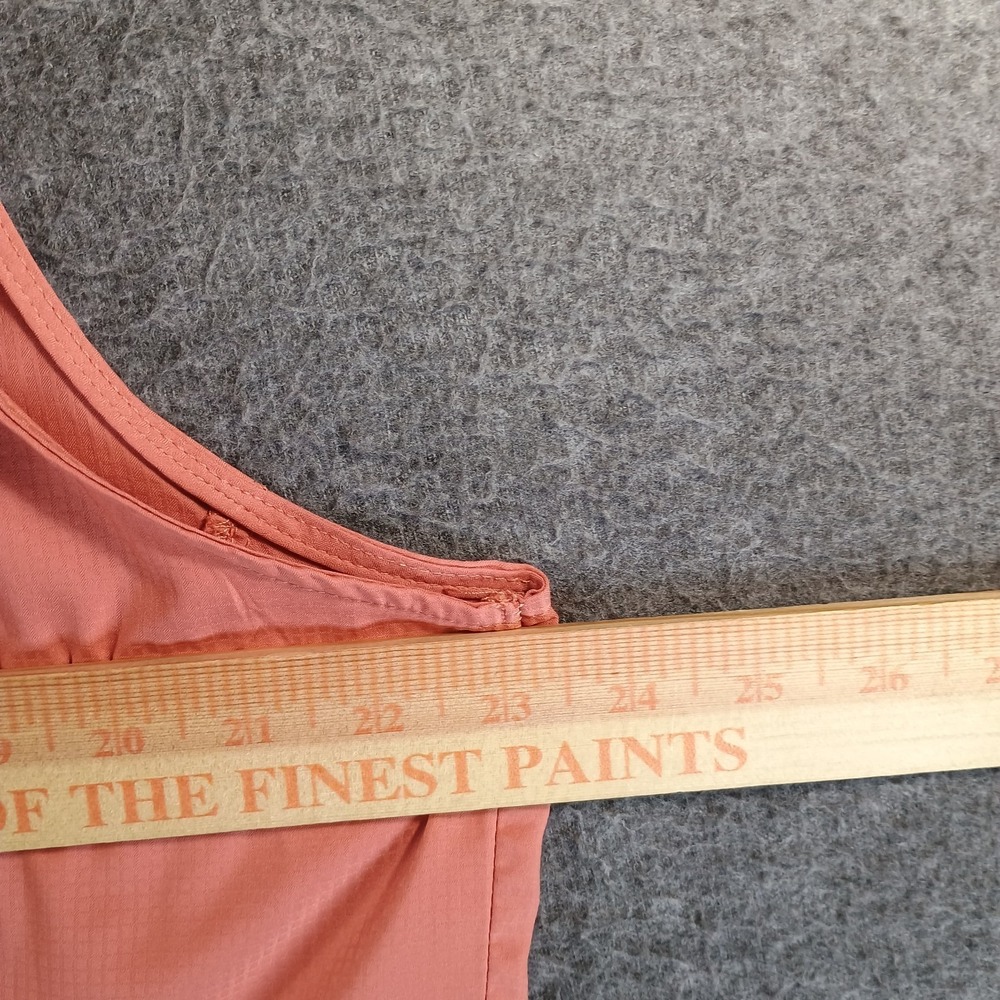 Columbia Kestrel Trail Lite Sleeveless Shirt Womens XXL 2XL Peach Pocket Vented - Picture 9 of 11